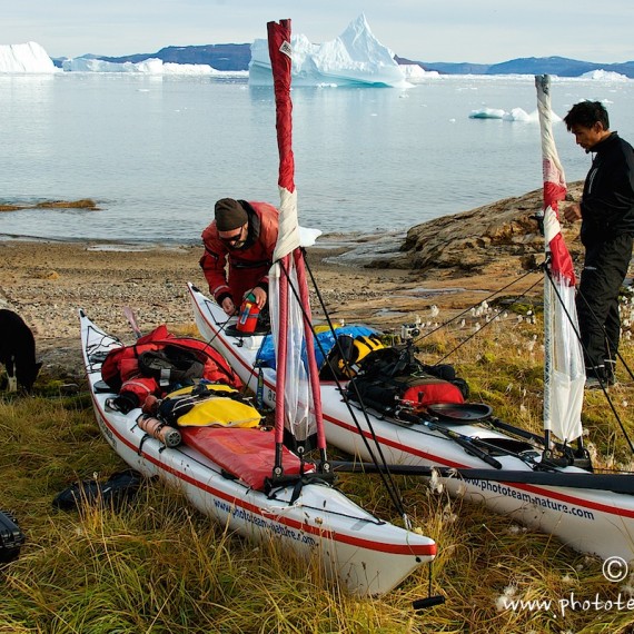 www.phototeam-nature.com-antognelli-greenland-kayak-expedition-nuussuaq-kokatat-sea kayaking UK- northern light paddle